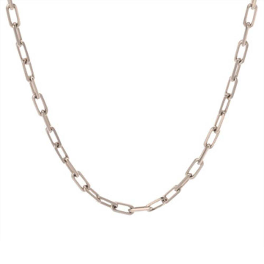 CARTIER Cartier Santos Necklace, Women's, 18K White Gold (WG), Grade A, Used,...